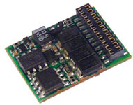 111-MX638D - Zimo MX638D Economy High-end Lokdecoder Spezial für Märkin/Trix/LS - 20,5 x 15 x 3,5 mm - MTC21