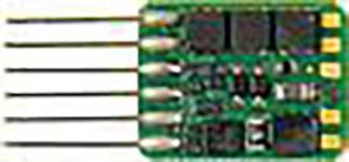 111-MX671N - Zimo Funktions-Decoder - 10,5 x 8 x 2,2 mm - 0,7 A - 6-polig