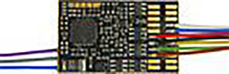111-MX675V - Zimo Hochleistungs-Funktions-Decoder - 25 x 15 x 4 mm - 1,8 A - Kabel