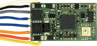 111-MX820V - Zimo Zweifach-Weichen-Decoder - 19 x 11 x 3,5 mm - 0,8 A (Spitze 2,5 A)