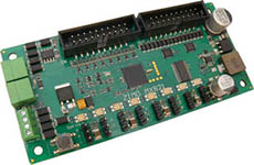 111-MX821V - Zimo Servo-Decoder - 105 x 50 x 15 mm - 3,0 A + 1,6 A