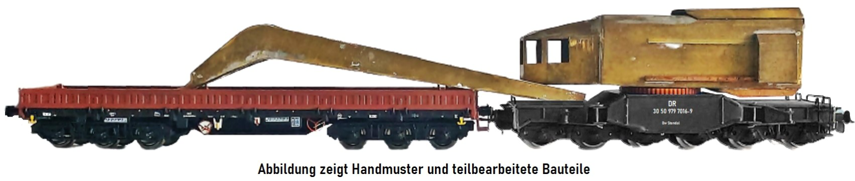 H0 Eisenbahnkran Kirow EDK 50 der, Ep.IV