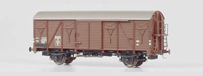 193-DK-872302 - H0 - ged. Güterwagen Gs 42 222, EUROP, DSB, Ep.III