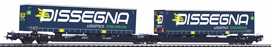  24600 - H0 - Taschenwagen T3000 Wascosa Dissegna, SBB, Ep. VI