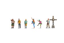  35820 - N - Bergwanderer mit Gipfelkreuz<br>3D-Master Figuren