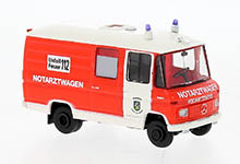  36935 - H0 - Mercedes L 508 RTW Hattingen 1970, Feuerwehr Hattingen