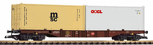  37754 - G - Containertragwagen 2 Container, DB AG, Ep. VI