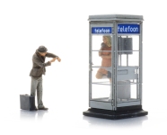  387.624 - H0 - Telefonzelle der 60er Jahre