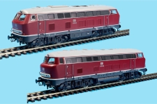  43163-03 - 0 - 2-tlg. Diesellok-Set mit V 160 Lollo und V 160, DB, Ep. III - Set 2