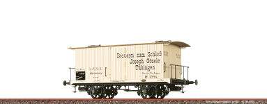  47731 - H0 - Gedeckter Güterwagen Brauerei zum Schloß Joseph Gösele, K.W.St.E., Ep. I