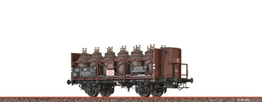  49328 - H0 - Säuretopfwagen Z[P], ÖBB, Ep. III