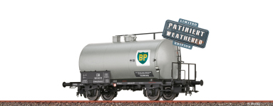  50037 - H0 - Kesselwagen Z[P] BP, DB, Ep. III - patiniert