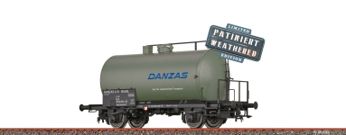  50041 - H0 - Kesselwagen Z[P] Danzas, DB, Ep. IV - patiniert