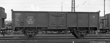  50057 - H0 - Offener Güterwagen Omm55, DB, Ep. III - Wagen 1