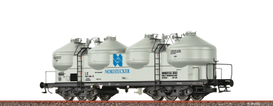  50319 - H0 - Staubbehälterwagen Uacs 946 Nordzucker, DB, Ep. IV
