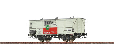  50353 - H0 - Kühlwagen Gh03 Glücksklee Milch, DB, Ep. III
