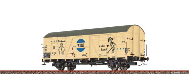  50489 - H0 - Gedeckter Güterwagen Glr Wittol, DR, Ep. III