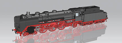  50686 - H0 - Dampflok BR 03, DR, Ep. III - AC - Digital, Sound
