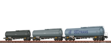  50805 - H0 - 3-tlg. Set Kesselwagen Zas-w, DR, Ep. IV
