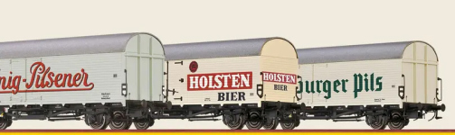  50940 - H0 - 3-tlg. Set Bierwagen Tnf, DB, Ep. III