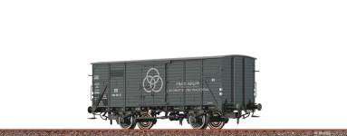  50957 - H0 - Gedeckter Güterwagen Krupp Stahl, DB, Ep. III