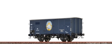  50961 - H0 - Gedeckter Güterwagen Fritz Homann, DB, Ep. III