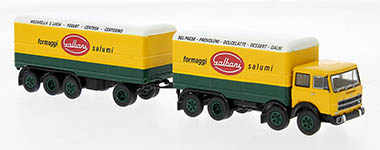  58542 - H0 - Fiat 691 Millepiedi Kofferzug 1970, Galbani