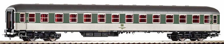  59651 - H0 - Schnellzugwagen Büm 234 2. KlassePop, DB, Ep. IV