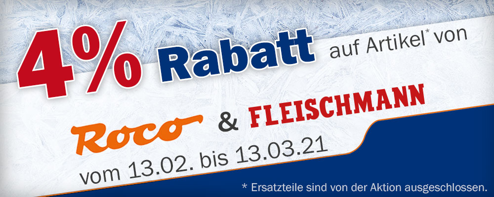 Roco & Fleischmann - 4%
