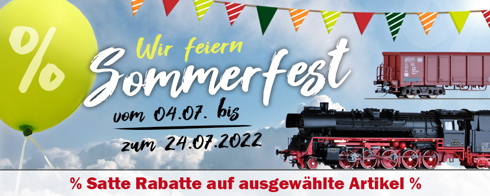 Sommerfest - Rabatt-Aktion