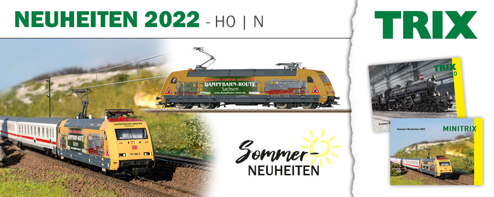 Trix Sommer-Neuheiten 2022