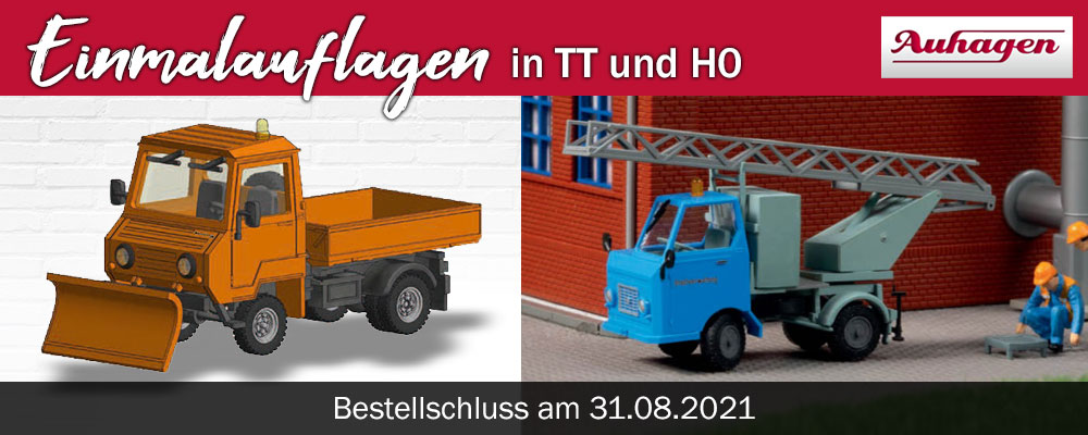 Auhagen - Fachhandelsmodelle/Einmalauflagen