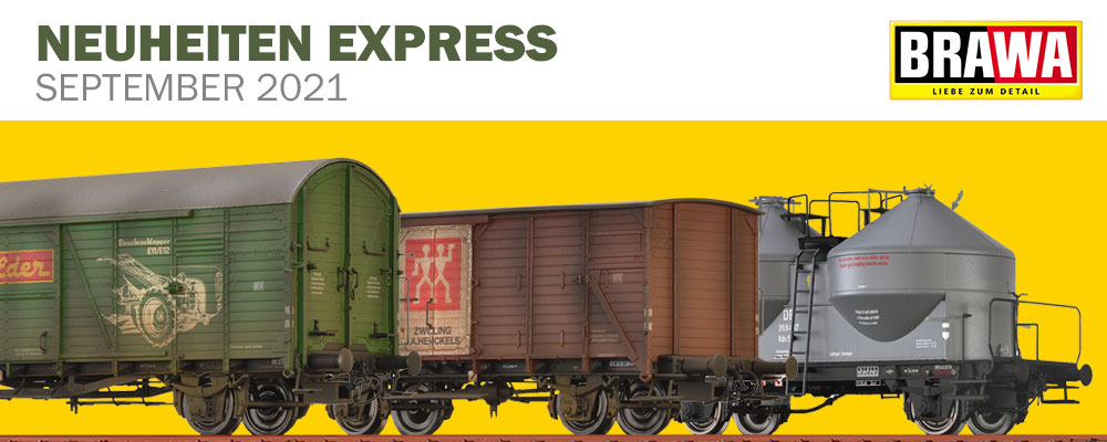 Brawa Neuheiten Express 09/2021