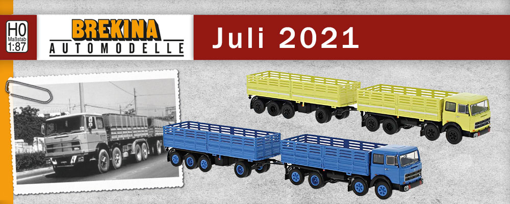Brekina Neuheiten Juli 2021