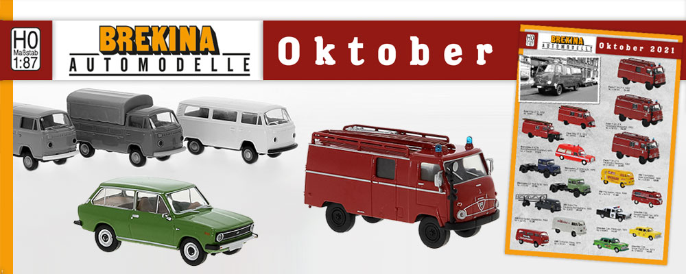 Brekina Neuheiten 10/2021