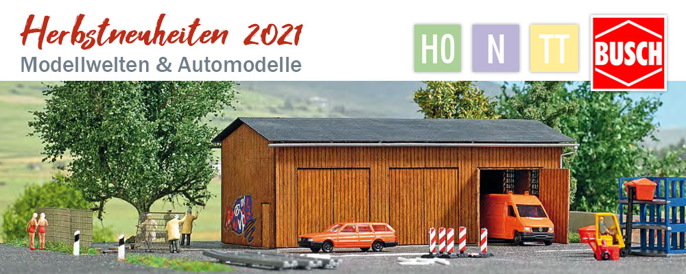 Busch Herbstneuheiten 2021