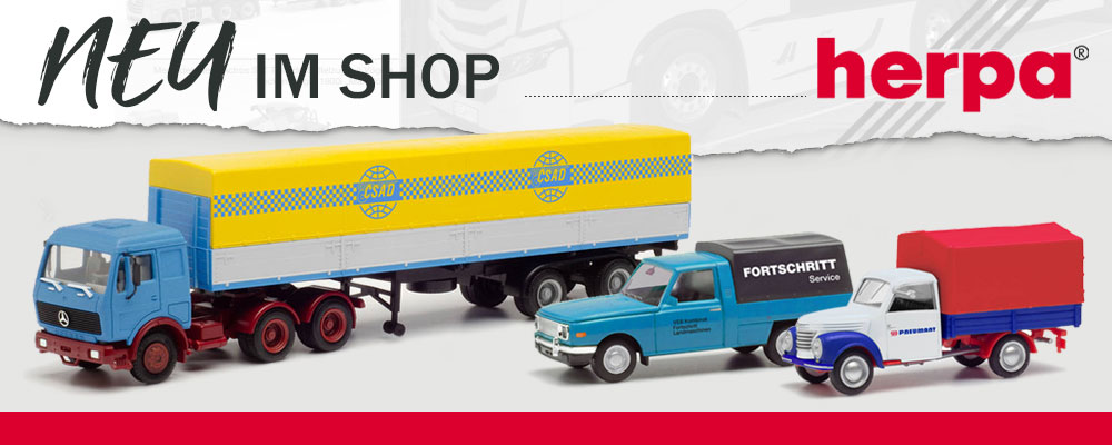 Neu im Shop - Herpa