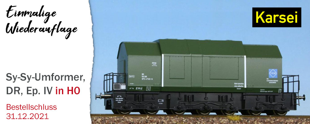 Karsei Umformer in H0