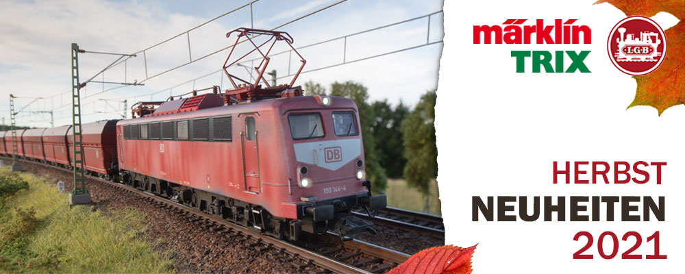 Märklin, Trix, LGB Herbstneuheiten 2021