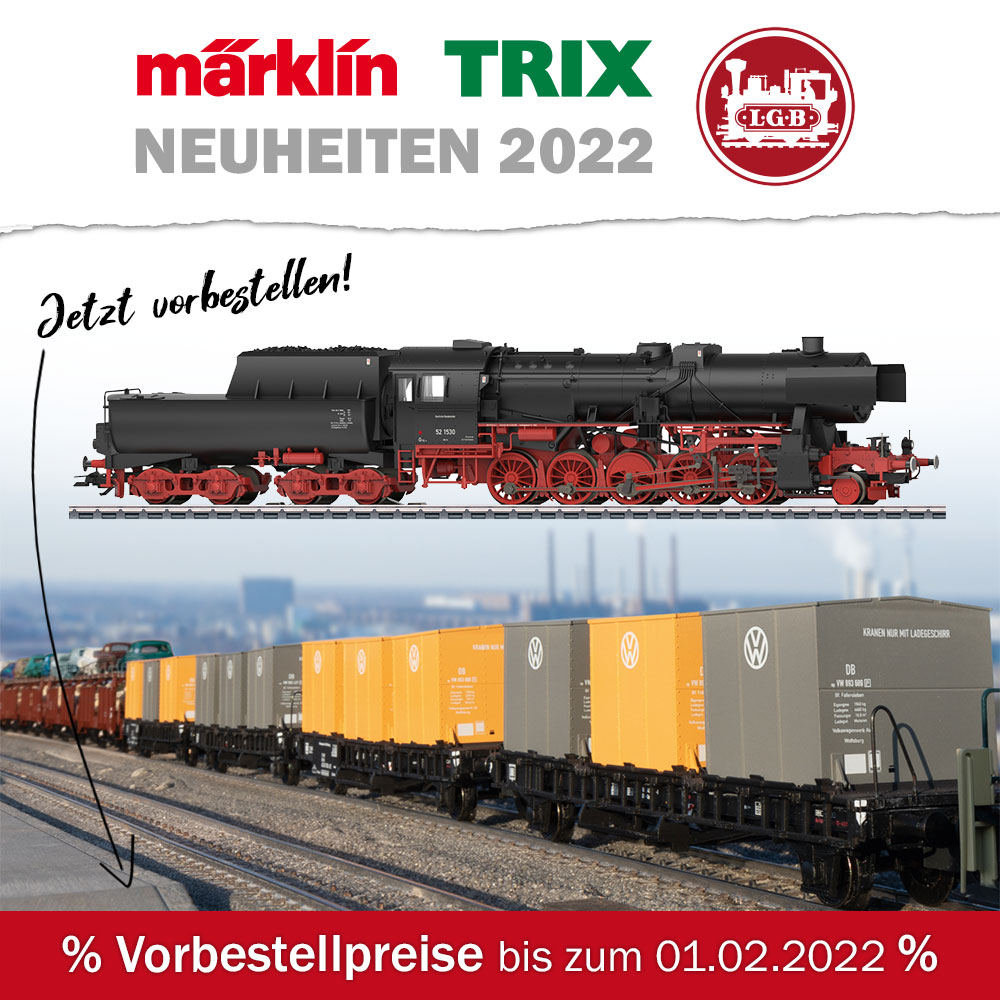 Märklin, Trix, LGB Neuheiten 2022