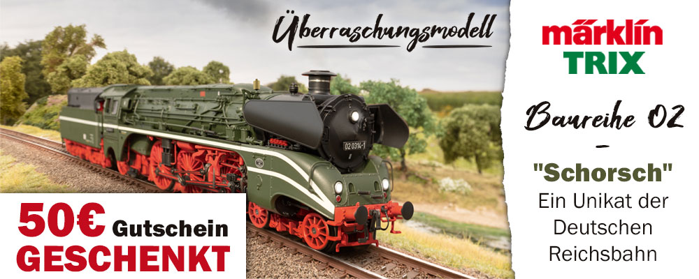 Märklin/Trix Überraschungsmodell - BR 02 - Schorsch