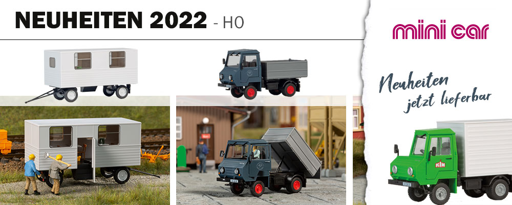 minicar Neuheiten 2022