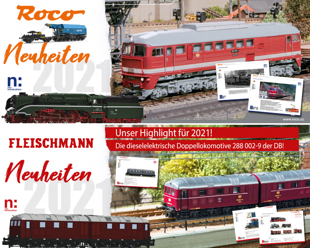 Roco/Fleischmann Neuheiten 2021