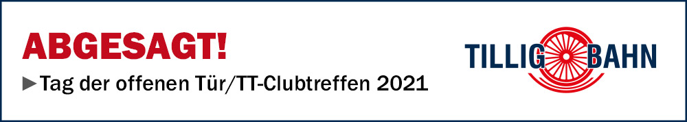 TILLIG Absage Club-Treffen