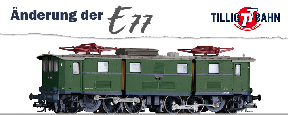 TILLIG - Änderung E 77